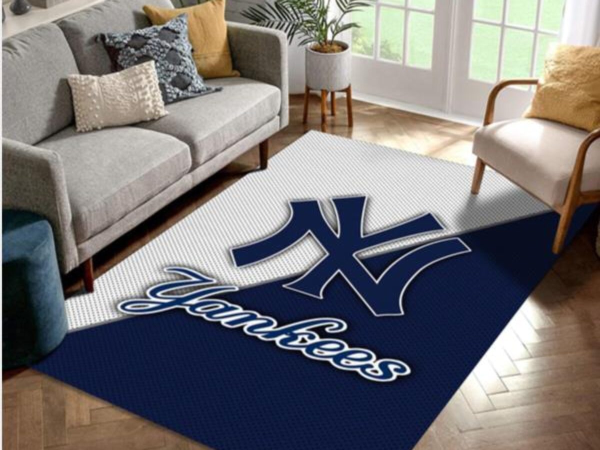 New York Yankees Rug, M�lb Baseball Team Logo Decor Ete 080232