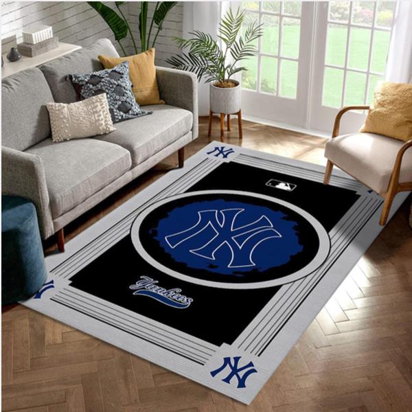 New York Yankees NFL Team Logo Area Rugs Living Room Carpet Floor Decor The US Decor