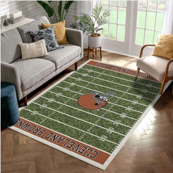 Nfl Homefield Cleveland Browns Area Rug For Christmas Kitchen Rug Home Decor Floor Decor
