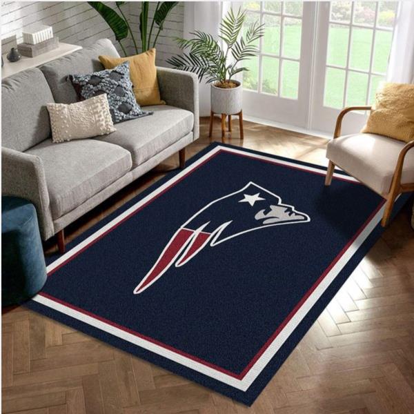 Nfl Spirit New England Patriots Area Rug Living Room Rug Us Gift Decor