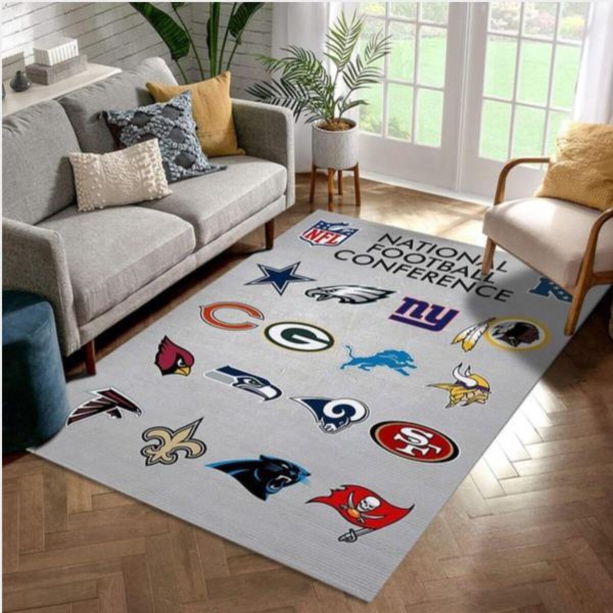 Mickey Mouse Cincinnati Bengals NFL Living Room Carpet Rug Home