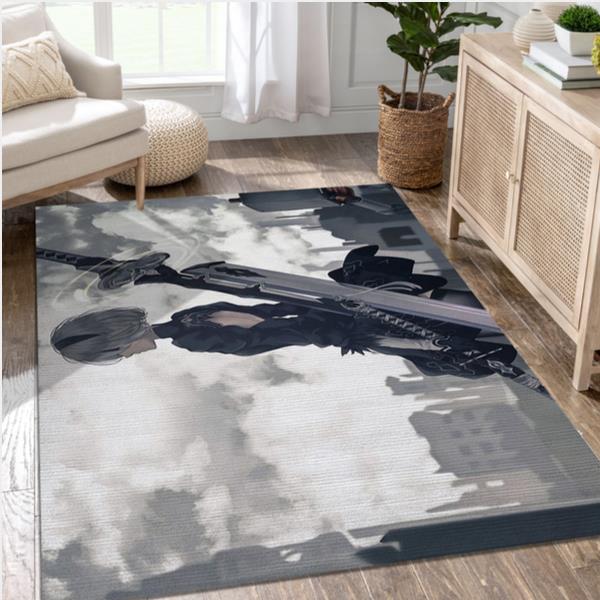 Nier Automata Video Game Area Rug Area Area Rug