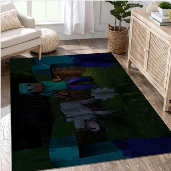 Night Time Again Video Game Reangle Rug Area Rug