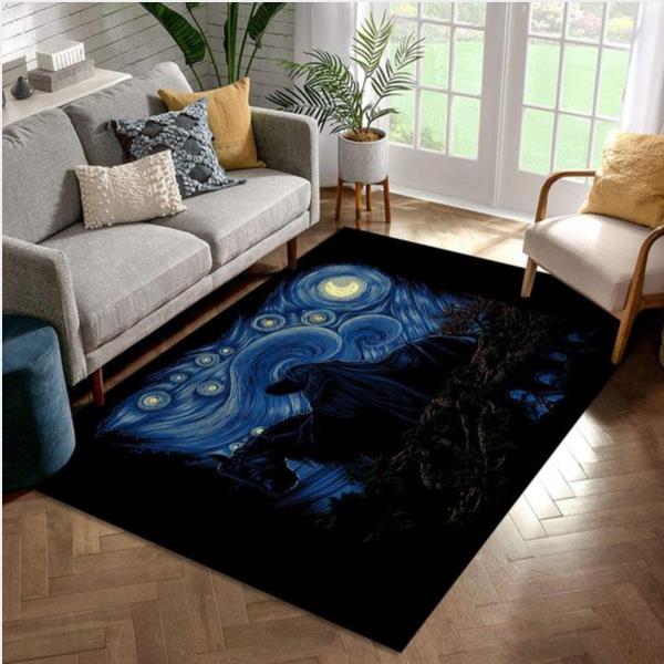 Nightfall In Middle Earth Area Rug For Christmas Bedroom Family Gift Us Decor