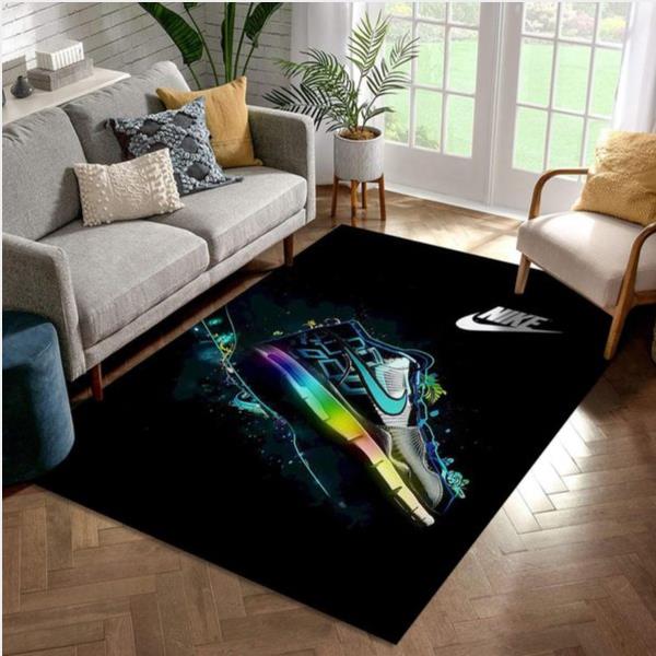 Nike Fashion Brand Area Rug For Christmas Bedroom Rug Christmas Gift Us Decor