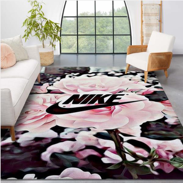 Nike Flower V3 Rug Bedroom Rug Home Decor Floor Decor
