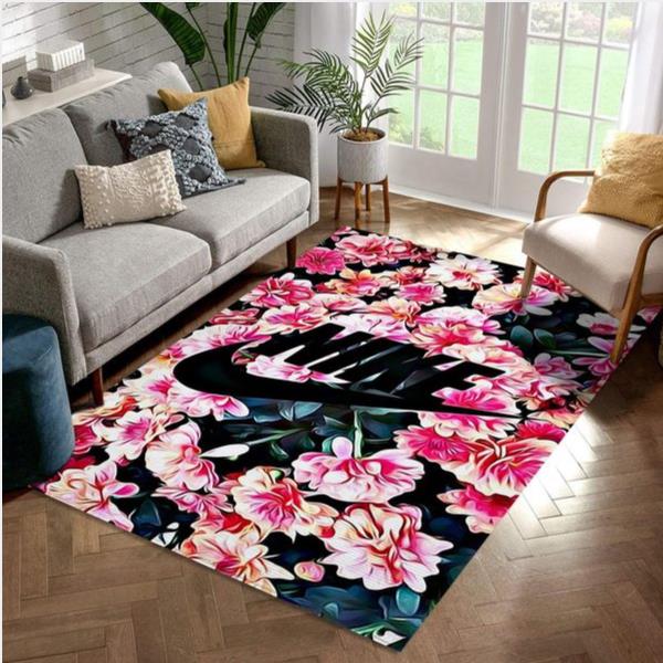 Nike Flower V5 Area Rug For Gift Bedroom Rug Home Us Decor