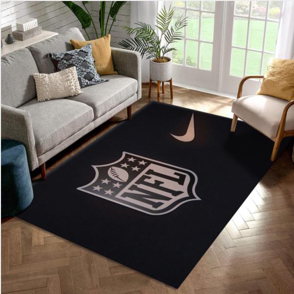 Nike Ft NFL Area Rug Bedroom Rug Home Decor Floor Decor