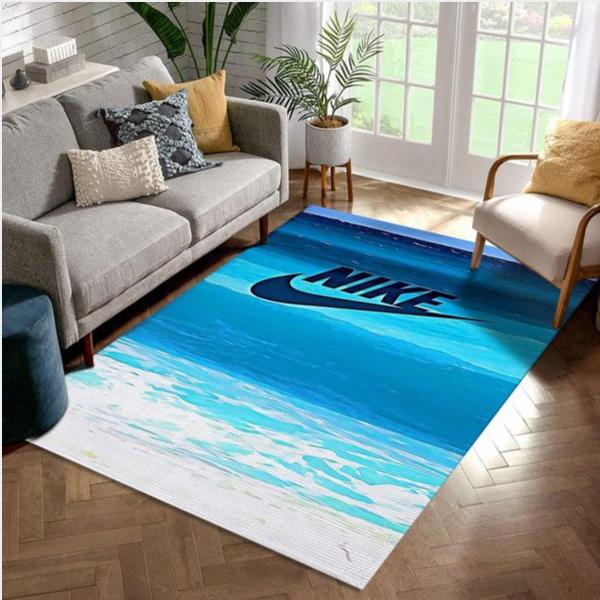 Nike Ocean V1 Area Rug For Gift Living Room Rug Home US Decor