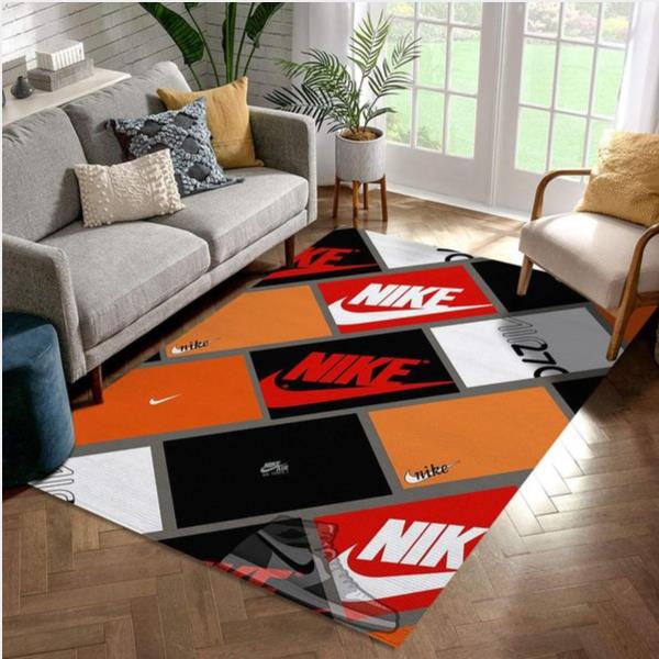 Nike Sneaker Box Area Rug - Living Room Rug Christmas Gift Us Decor