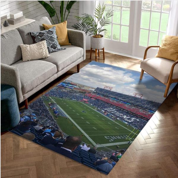 Nissan Stadium NFL Noel Gift Rug Bedroom Rug Home Decor Floor Decor