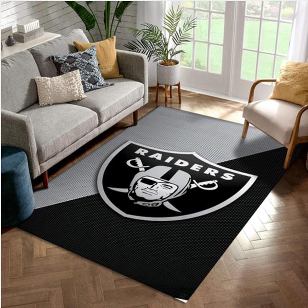 Oakland Raiders Area Rugs Living Room Carpet Local Brands Floor Decor The US Decor