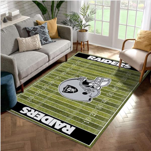 Oakland Raiders NFL Area Rugs Living Room Carpet Christmas Gift Floor Decor