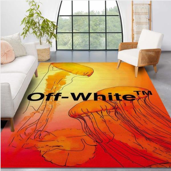 Off White Design Area Rug Fashion Brand Rug Home Decor Floor Decor
