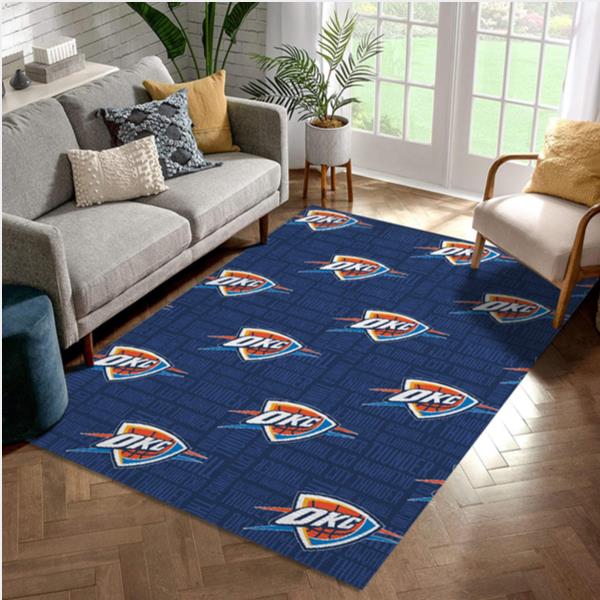 Oklahoma City Thunder Patterns 2 Area Rug Carpet Bedroom Rug   Home US Decor