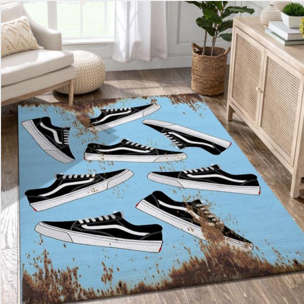 Old Skool Sneakers Fashion Brand Area Rug Bedroom Rug