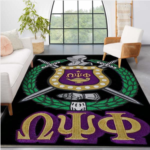 Omega Psi Phi Fine Jewelry Floor Rug Living Room Rugs Floor Decor