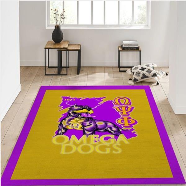 Omega Psi Phi Icon Ver1 Rug Bedroom Rug Us Gift Decor