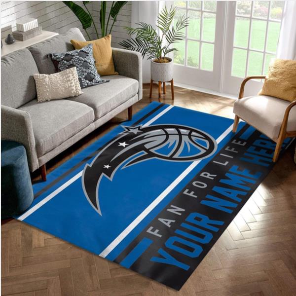 Orlando Magic NBA Area Rug Carpet Living Room Rug