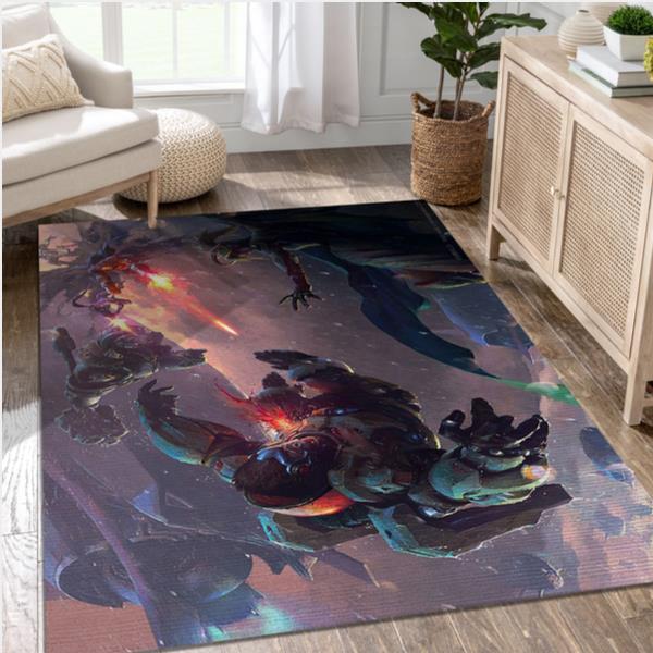 Overwatch The Fall Video Game Reangle Rug Area Rug