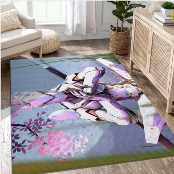 Overwatch Video Game Reangle Rug Living Room Rug