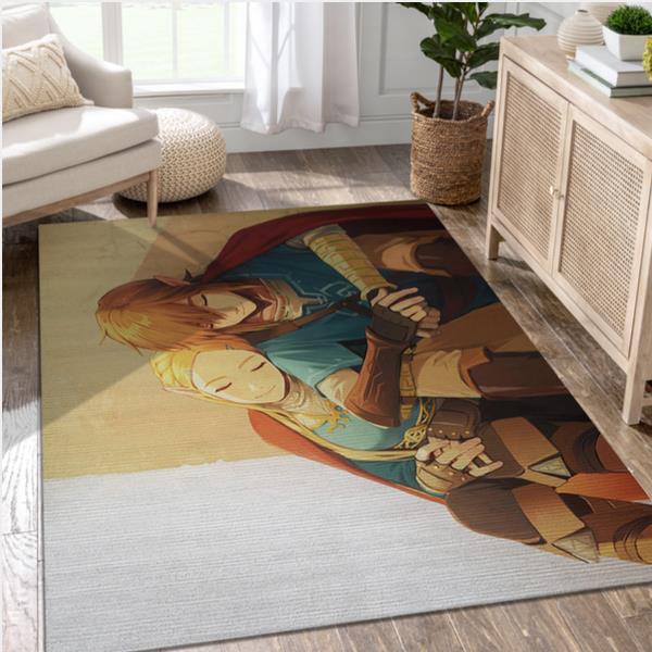 Peaceful Duo Video Game Reangle Rug Living Room Rug