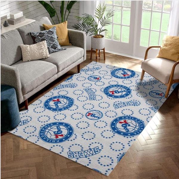 Philadelphia 76ers Patterns 2 Area Rug Carpet Bedroom Rug   Family Gift US Decor