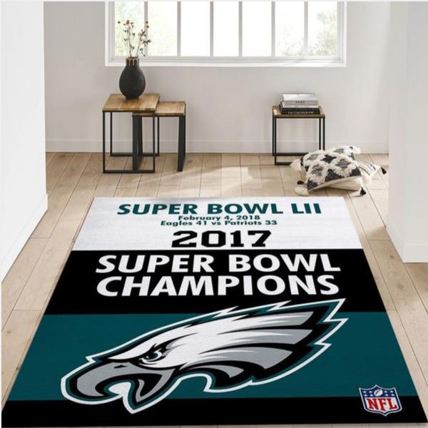 Philadelphia Eagles Champ Nfl Rug Living Room Rug Us Gift Decor