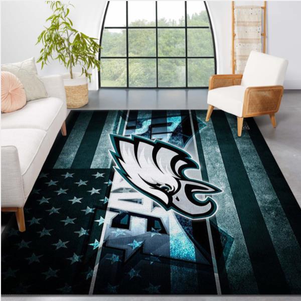 Philadelphia Eagles NFL Area Rug Bedroom Rug Home US Decor