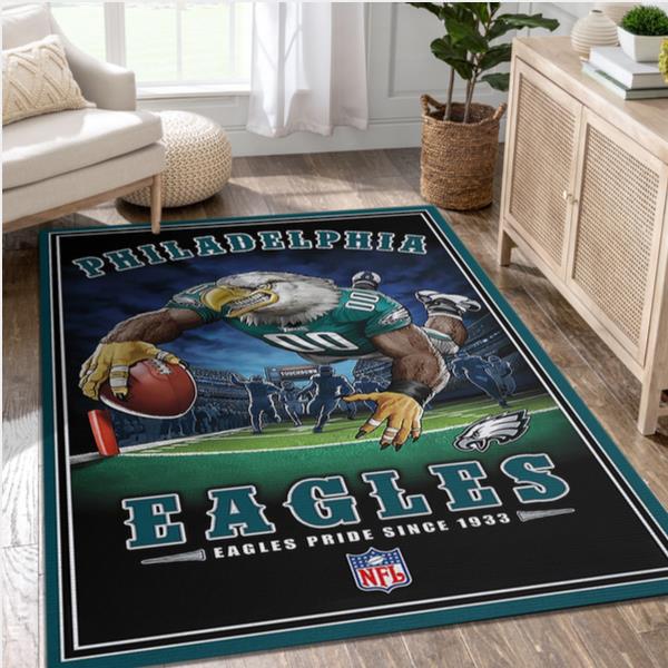 Philadelphia Eagles NFL Team Pride Nice Gift Home Decor Rectangle Area Rug