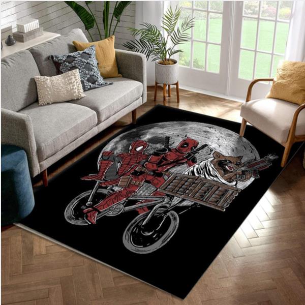 Phone Home Movie Area Rug Bedroom Family Gift US Decor