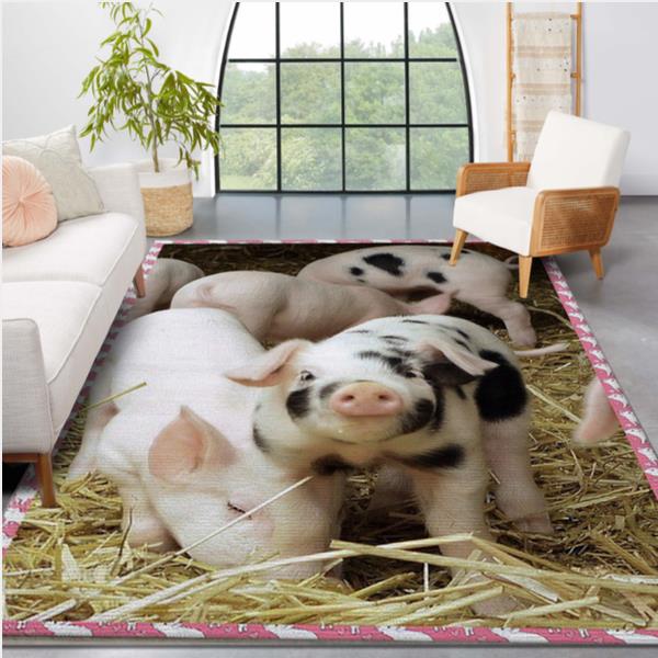 Pig Rug Rectangular Indoor Outdoor Area Carpet