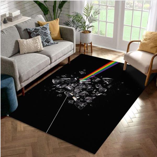 Pink Floyd Prism Area Rug For Gift Living Room Rug Home Decor Floor Decor