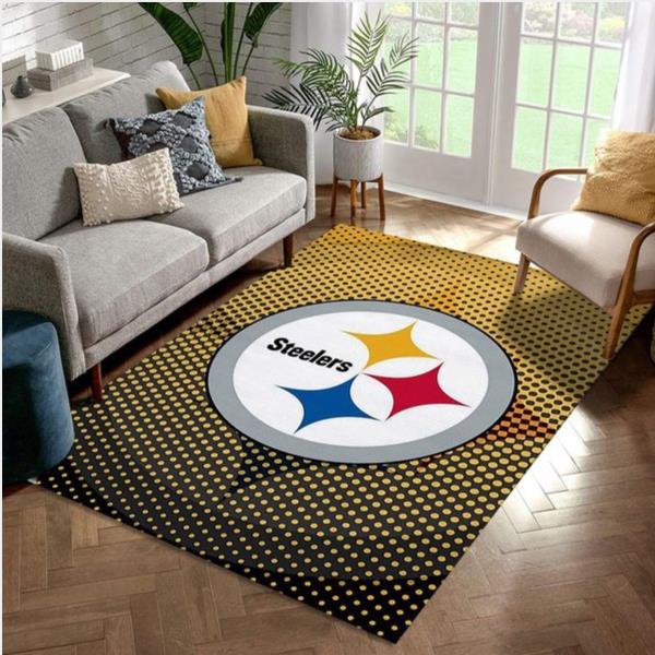 Pittsburgh Steelers 9 Nfl Rug Living Room Rug Home US Decor