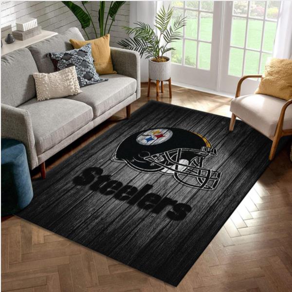 Pittsburgh Steelers NFL Team Rug Living Room Rug Home Decor Floor Decor