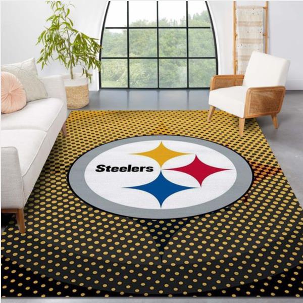 Pittsburgh Steelers - Nfl Rug Living Room Rug Home Us Decor