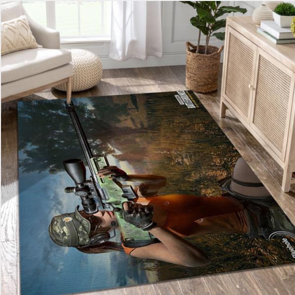 Playerunknowns Battlegrounds Game Area Rug Carpet Bedroom Rug