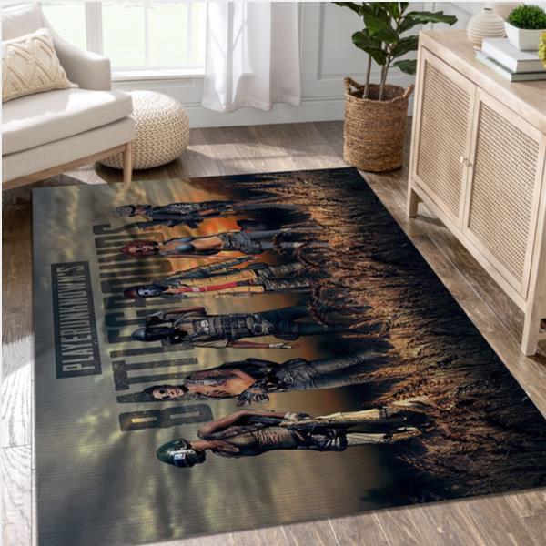 Playerunknowns Battlegrounds Gaming Area Rug Area Rug