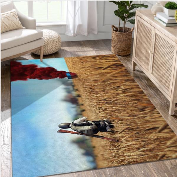 Playerunknowns Battlegrounds Video Game Area Rug For Christmas Area Rug