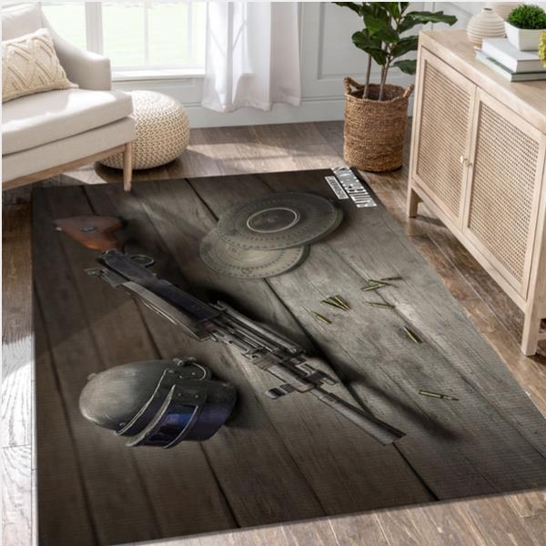 Playerunknowns Battlegrounds Video Game Area Rug For Christmas Bedroom Rug