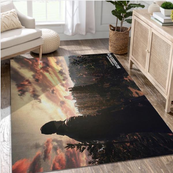 Playerunknowns Battlegrounds Video Game Reangle Rug Area Rug