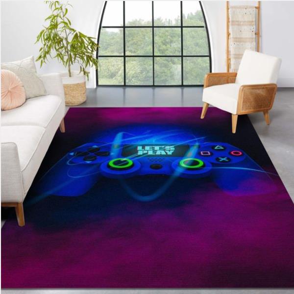 Playstation V17 Area Rug For Gift Bedroom Rug Home Decor Floor Decor