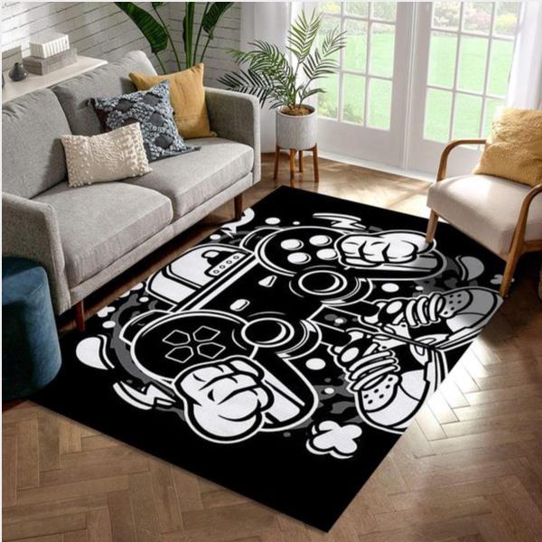 Playstation V23 Area Rug For Gift Living Room Rug Us Gift Decor