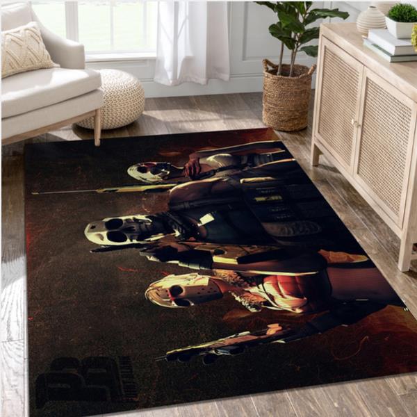 Point Blank Video Game Reangle Rug Bedroom Rug