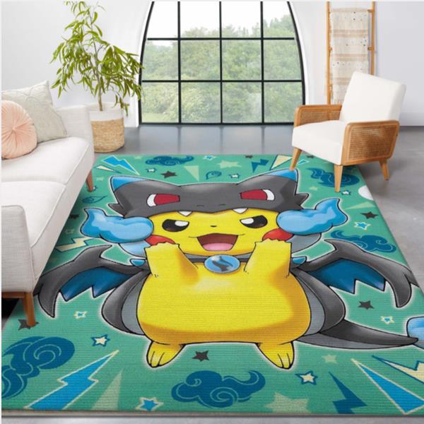 Pokemon Anime Movies Area Rugs Living Room Carpet Christmas Gift Floor Decor The US Decor