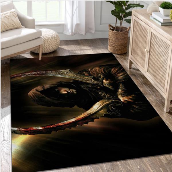 Prince Of Persia Warrior Within Dual Blade Game Area Rug Carpet Living Room Rug