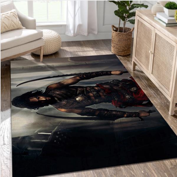 Prince Of Persia Warrior Within Video Game Reangle Rug Area Rug