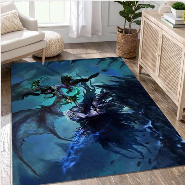 Pvp Gods Video Game Area Rug For Christmas Bedroom Rug