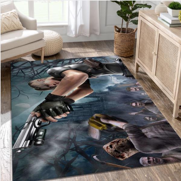 Resident Evil 4 Gaming Area Rug Area Rug