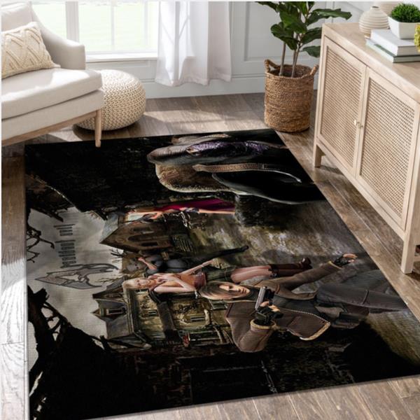 Resident Evil 4 Video Game Area Rug Area Area Rug